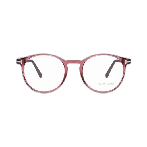 Transparent Round-Frame Glasses