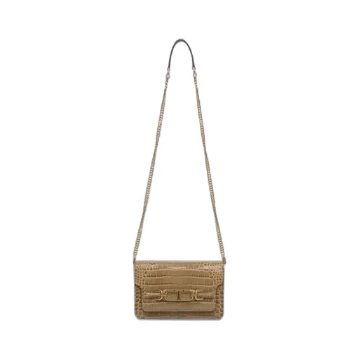 Embossed Whitney Small Shoulder Bag