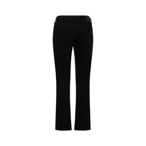 Logo-Patch Corduroy Tapered Trousers