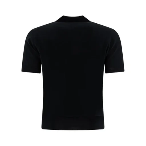 Fine Knit Polo Shirt