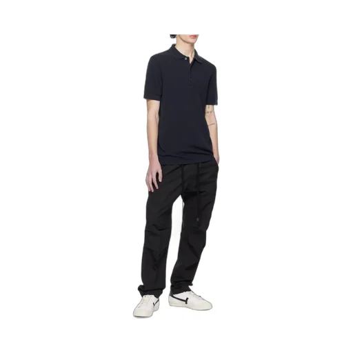 Logo Embroidered Short-Sleeved Polo Shirt