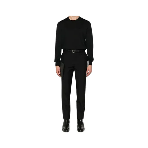 Long-Sleeved Crewneck Jumper