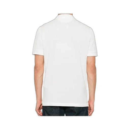 Logo Embroidered Short-Sleeved Polo Shirt