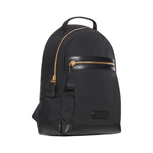 Logo-Patch Zipped Backpack