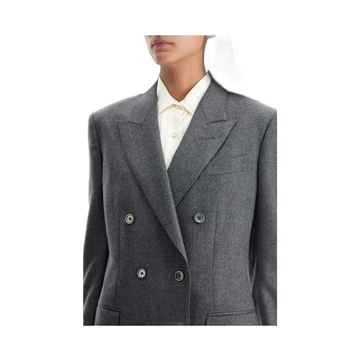 Dart Detailed Double-Breasted Blazer