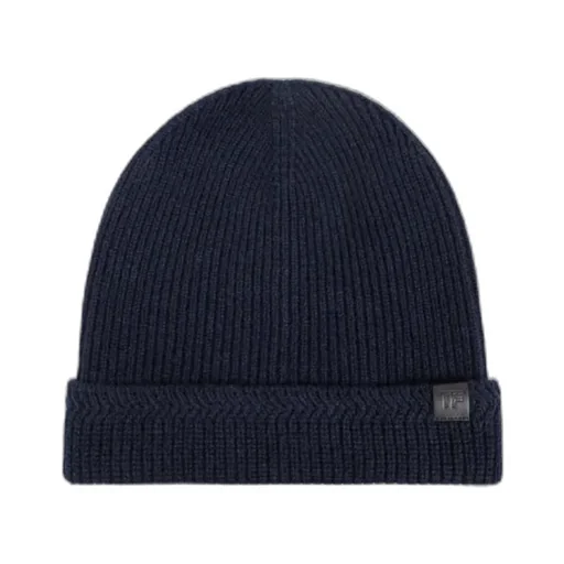 Tf Patch Ribbed Beanie