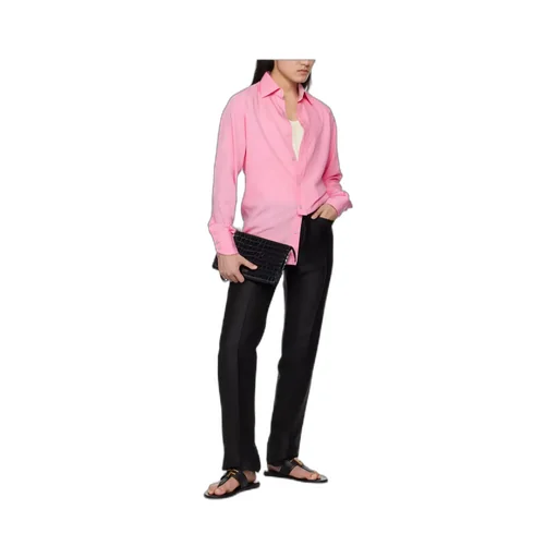 Lapel Long-Sleeved Shirt