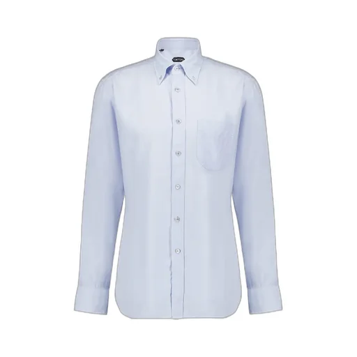 Long-Sleeved Button-Up Shirt