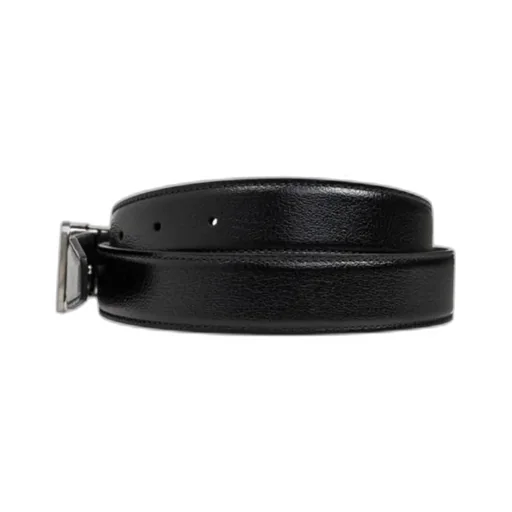 Logo Plaque Buckle Belt