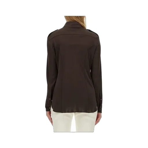 Flap Pocket Long-Sleeved Shirt