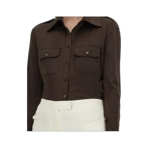Flap Pocket Long-Sleeved Shirt