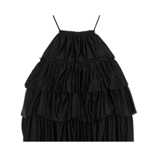 Flounced Mini Dress