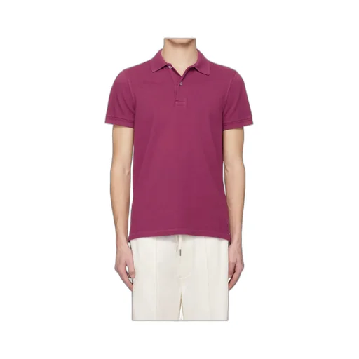 Buckle Short Sleeve Polo Shirt