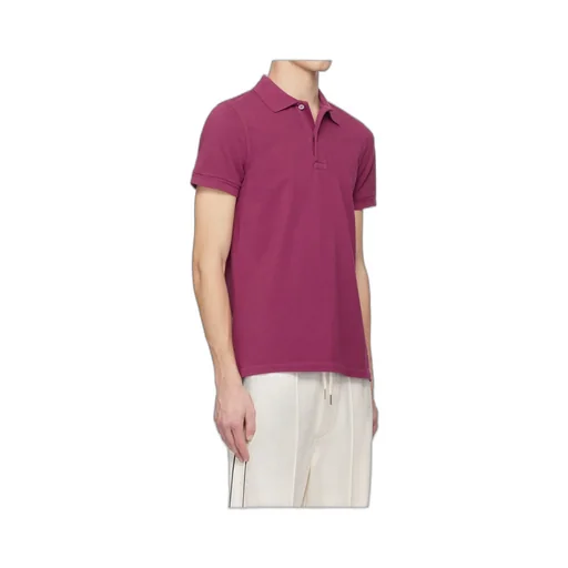 Buckle Short Sleeve Polo Shirt