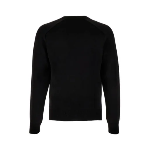 Long-Sleeved V-Neck Jumper