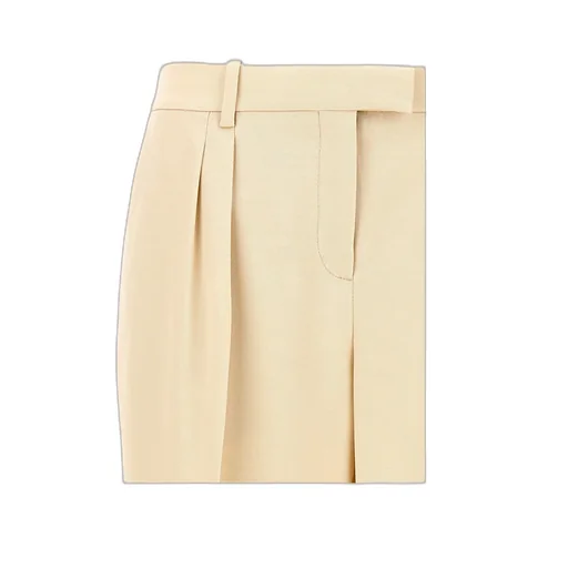 Front Pleat Tailored Trousers