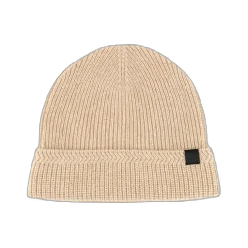 Tf Patch Ribbed Beanie