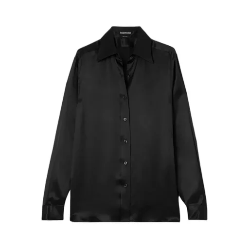 Fluid Charmeuse Satin Shirt