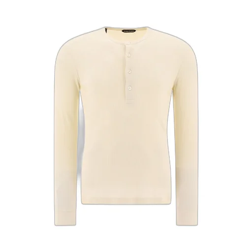 Henley Ribbed T-Shirt