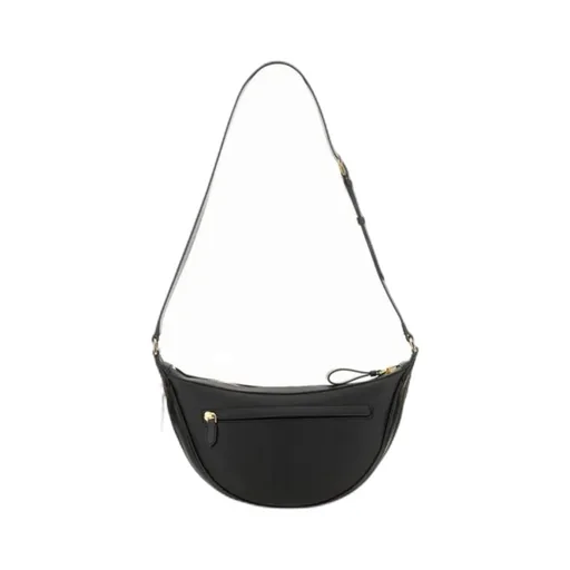 Logo Patch Crescent Bag