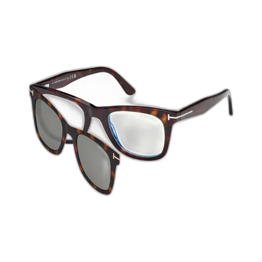 Eyewear Logo Plaque Square-Frame Glasses