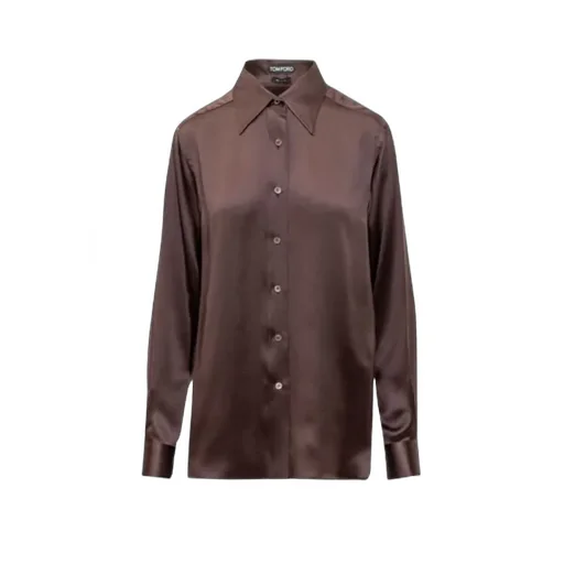 Fluid Charmeuse Satin Shirt