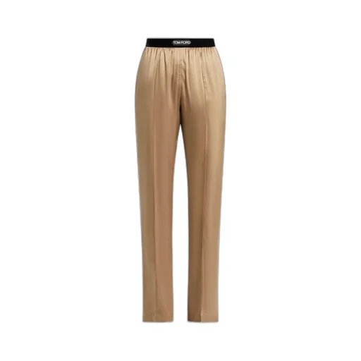 Stretch Satin Pj Pants