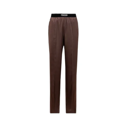 Stretch Satin Pj Pants