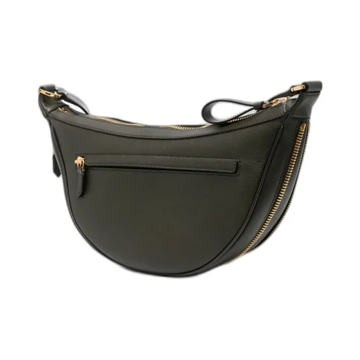 Crescent Leather Shoulder Bag