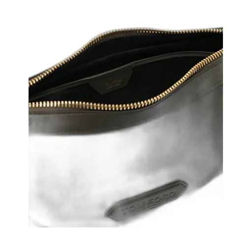 Crescent Leather Shoulder Bag