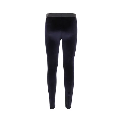 Stretch Lustrous Velour Signature Leggings
