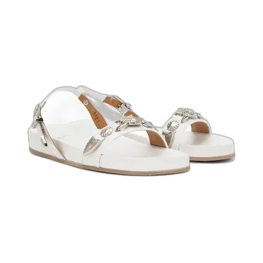 Logo Flat Sandals