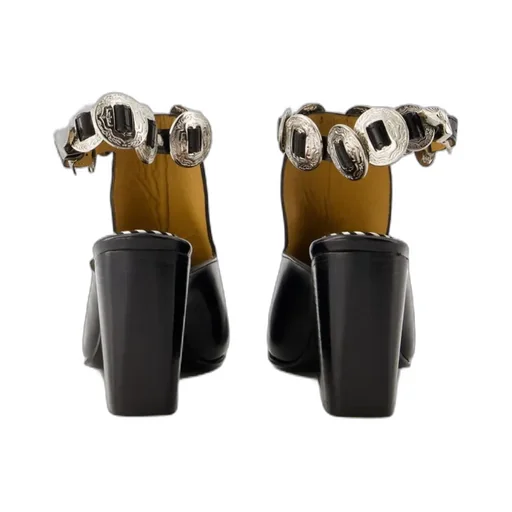 Embellished Slingback Boots