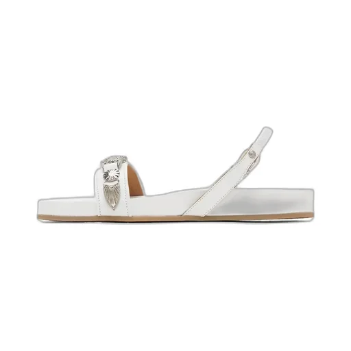 Logo Flat Sandals