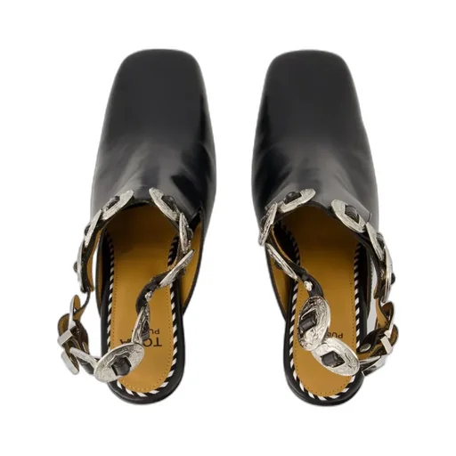 Embellished Slingback Boots