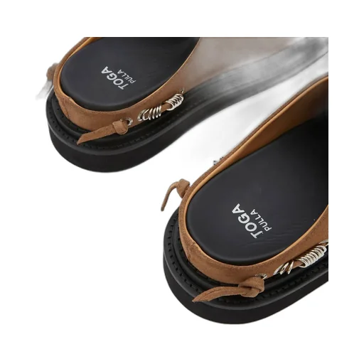 Studded Slip-On Sandals