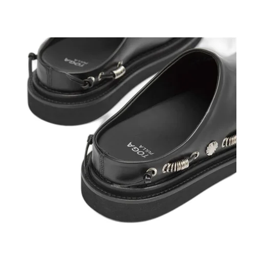 Studded Slip-On Sandals