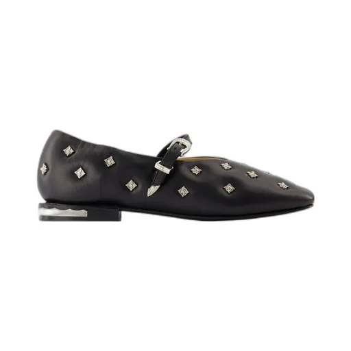 Studded Ballerinas