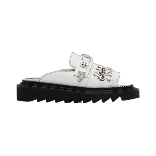 Chain Open-Toed Slippers