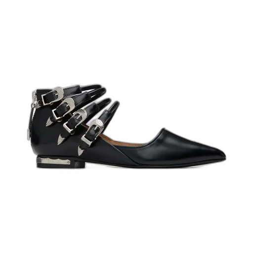 Polido Multi Strap Ballerina Flats