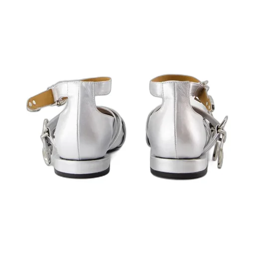 Cross Strap Ballet Shoes