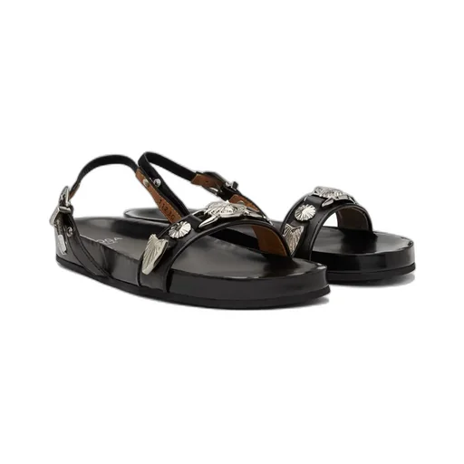 Logo Logo Flat Sandals