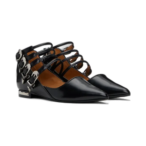 Polido Multi Strap Ballerina Flats
