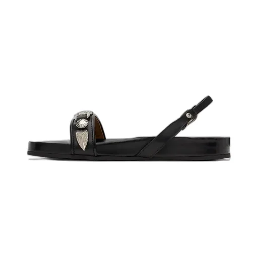 Logo Logo Flat Sandals