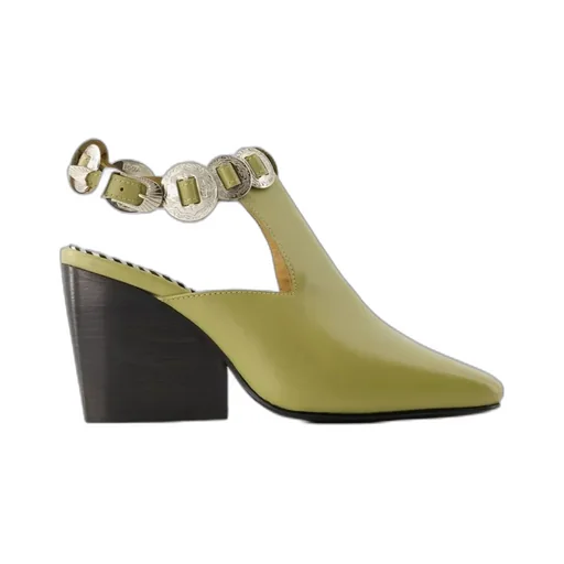 Embellished Slingback Boots