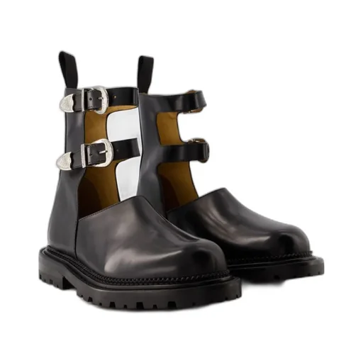 Buckled Ankle Boots