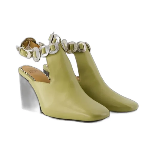 Embellished Slingback Boots