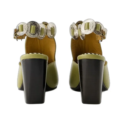 Embellished Slingback Boots