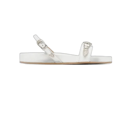 Logo Flat Sandals