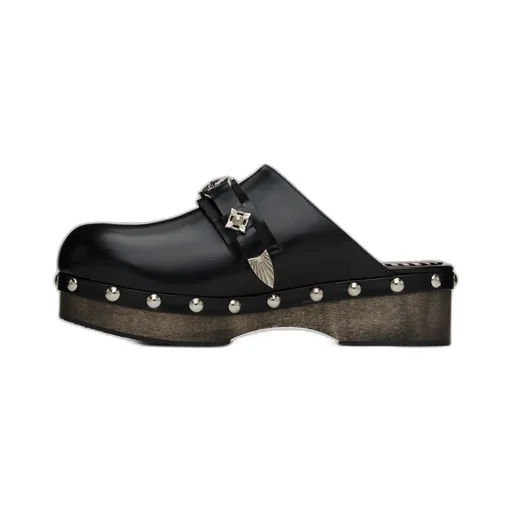 Round Toe Mules